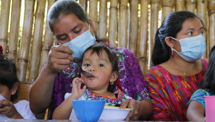 El programa de nutrición que apoya a Guatemala